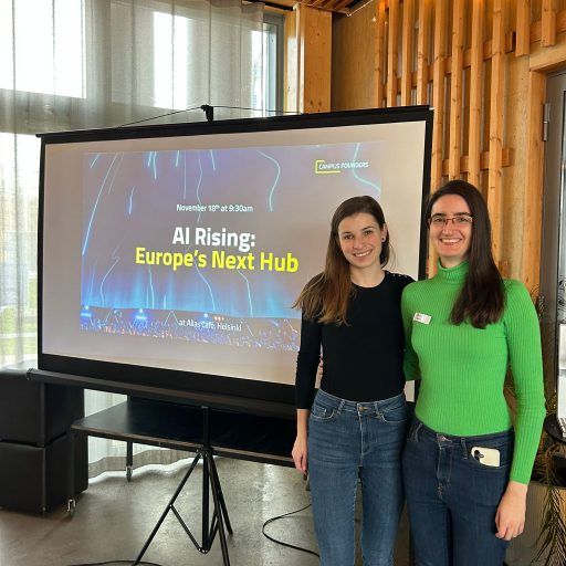 Katrin Kreidel bei der Slush in Helsinki