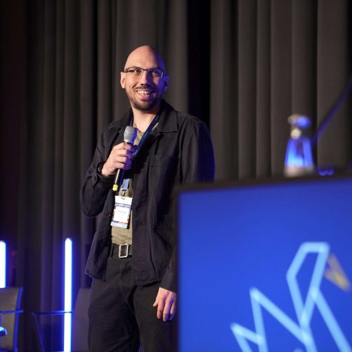 Raimund auf der SWAN Conference